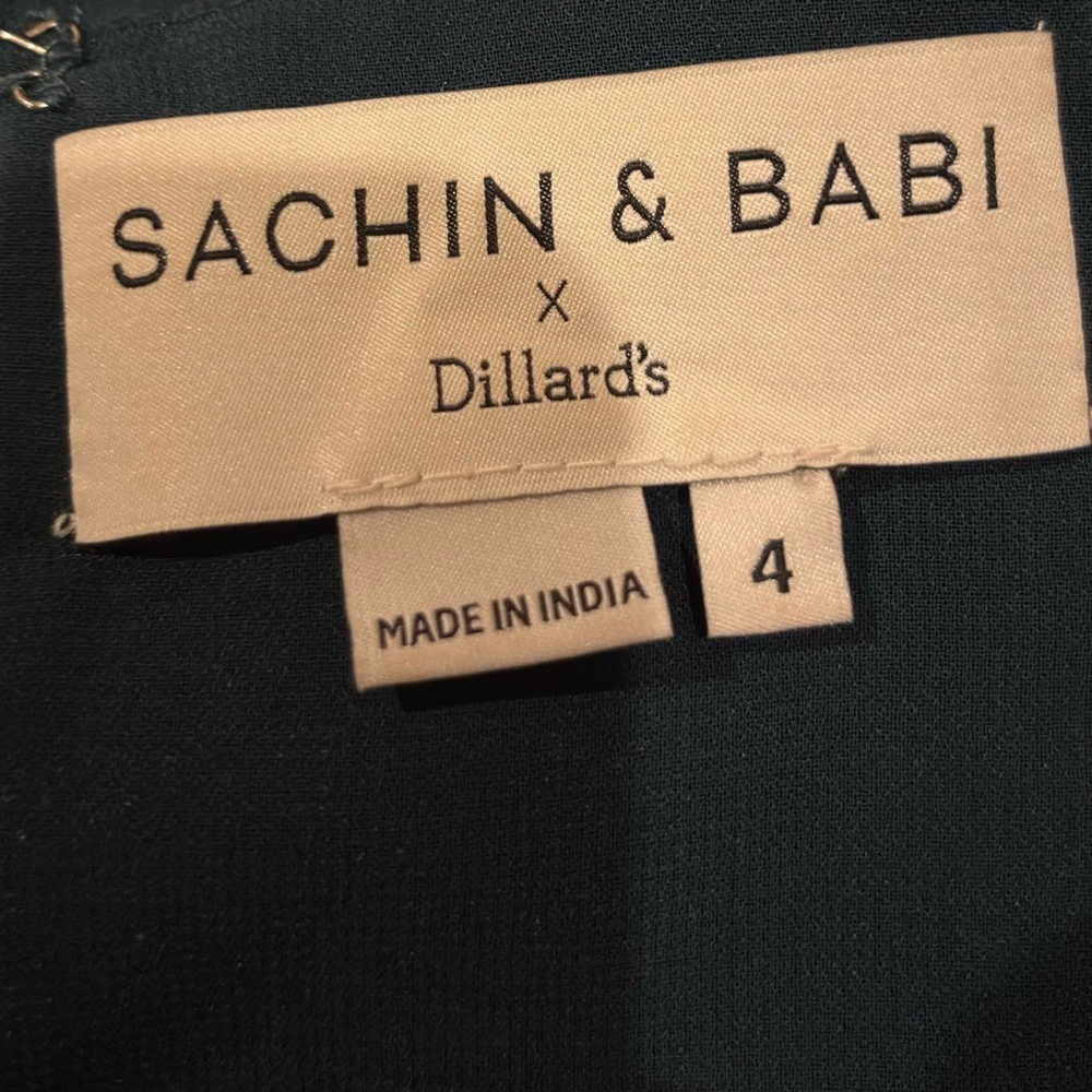 Sachin & Babi x Dillards marble textured dress size 4 - Picture 6 of 6